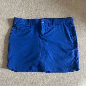 NWOT Under Armour Links Golf Skort - Cobalt Blue - Size 10